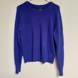 J.Crew Supersoft Purple Crewneck Pullover M